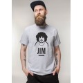 Футболка мужская JIM (серая)